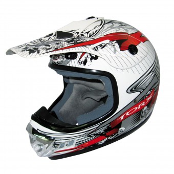 Casque Infantil Torx Peter Gang White Red Niño Casque Infantil Torx Peter Gang White Red Niño