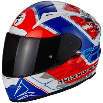 Casque Integral Scorpion EXO 2000 Evo Air Brutus White Neon Red Blue Casque Integral Scorpion EXO 2000 Evo Air Brutus White Neon Red Blue