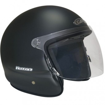 Casque jet GPA Human Negro Mate Casque jet GPA Human Negro Mate