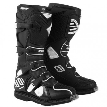 Botas Motocross SHOT X10 Negro Botas Motocross SHOT X10 Negro