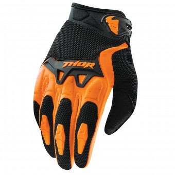 Guantes motocross Thor Spectrum Naranja Guantes motocross Thor Spectrum Naranja