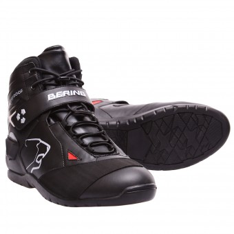 Botines Bering Plasma Negro Rojo Botines Bering Plasma Negro Rojo