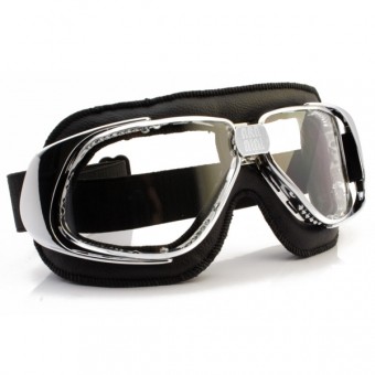 Máscara Moto Nannini Rider Chrome Black Máscara Moto Nannini Rider Chrome Black