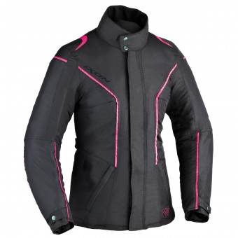 Chaquetas moto Ixon Comtesse Negro Fuchsia Chaquetas moto Ixon Comtesse Negro Fuchsia