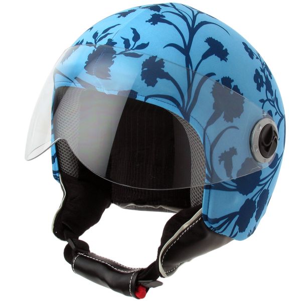 Accesorios Helmetdress Funda de casco Blue Flowers