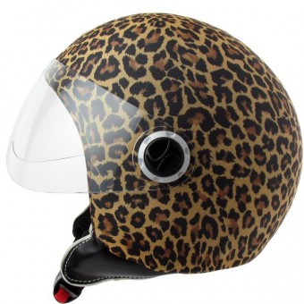 Helmetdress Funda de casco Leopardo