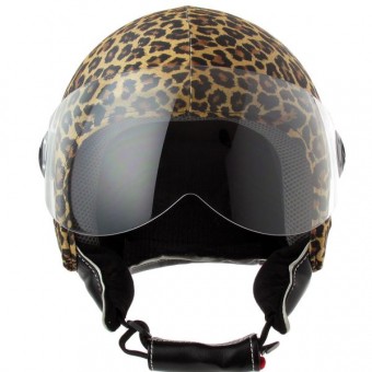 Helmetdress Funda de casco Leopardo