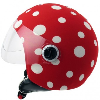 Helmetdress Funda de casco Ole Red