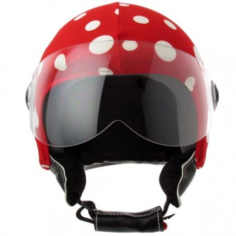 Helmetdress Funda de casco Ole Red