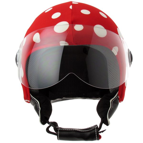 Helmetdress Funda de casco Ole Red