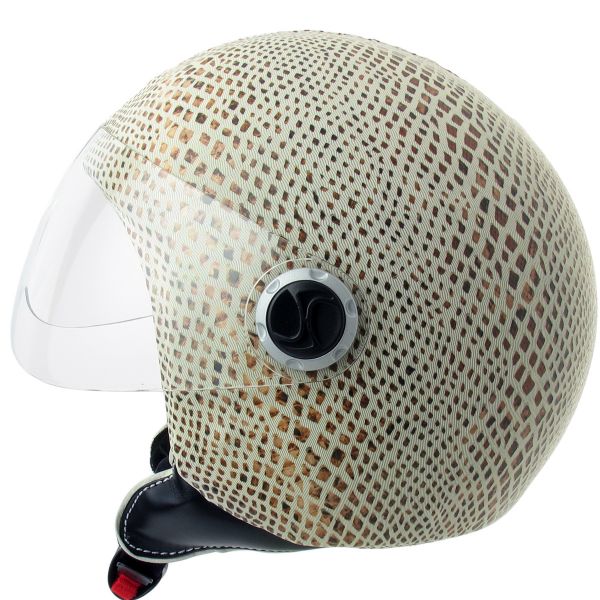 Helmetdress Funda de casco Snake Natural