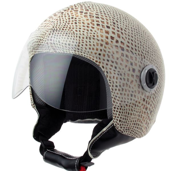 Accesorios Helmetdress Funda de casco Snake Natural
