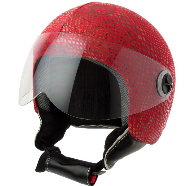 Accesorios Helmetdress Funda de casco Snake Red