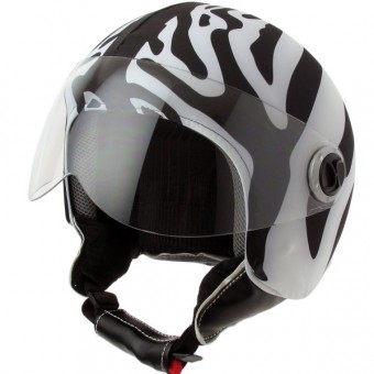 Accesorios Helmetdress Funda de casco Zebra