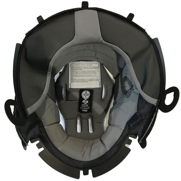 Acolchado interior casco moto Nolan N103 color negro Acolchado interior casco moto Nolan N103 color negro