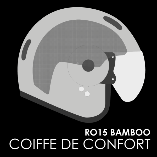 Interior casco Roof Acolchado Superior Bamboo Interior casco Roof Acolchado Superior Bamboo