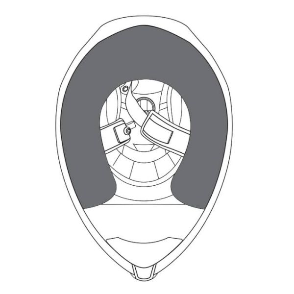 Interior casco AGV Par de Mejillas Compact ST