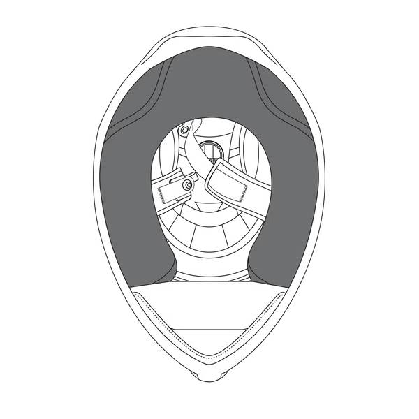 Interior casco AGV Par de Mejillas K1 S Interior casco AGV Par de Mejillas K1 S