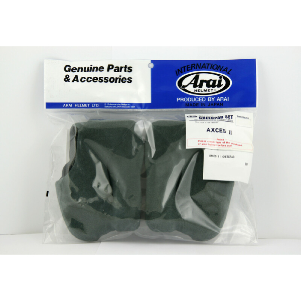 Interior casco Arai Mejillas Axces II
