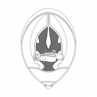 Interior casco AGV Interior Pista GP R Interior casco AGV Interior Pista GP R