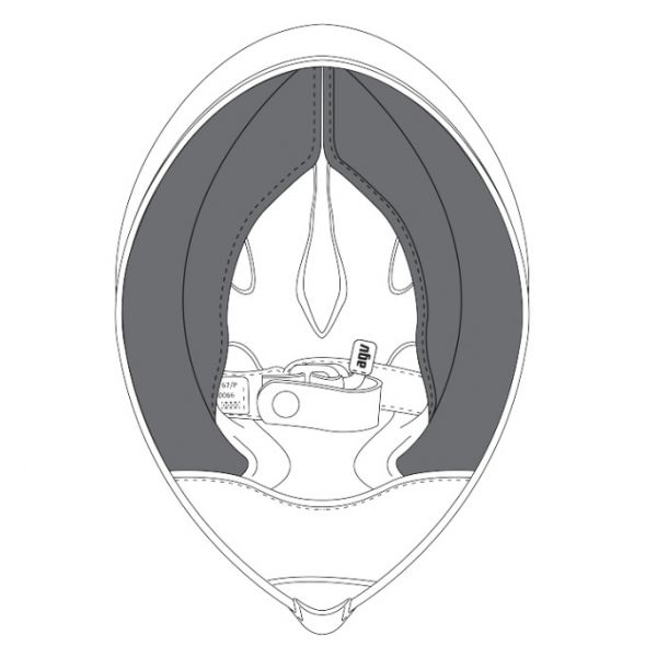 Interior casco AGV Par de Mejillas Corsa R