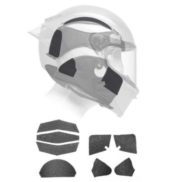 Interior casco AGV Kit de ajuste de talla Pista GP RR