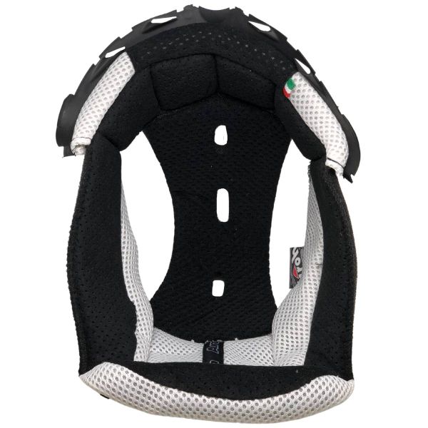 Interior casco Airoh Acolchado Superior Aviator 2.2 Negro Blanco