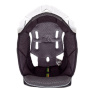 Interior casco Airoh Aviator 3 Gris Forro interior blanco