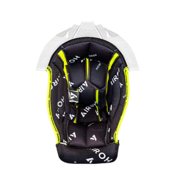 Interior casco Airoh Forro interior negro Soporte Twist 3 blanco Interior casco Airoh Forro interior negro Soporte Twist 3 blanco