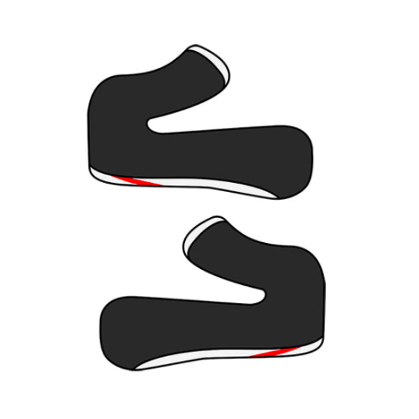 Interior casco Airoh Par de Mejillas Aviator ACE