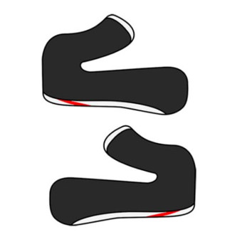 Interior casco Airoh Par de carrilleras GP 800 Interior casco Airoh Par de carrilleras GP 800