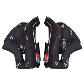 Interior casco Airoh Par de almohadillas negras Twist 3