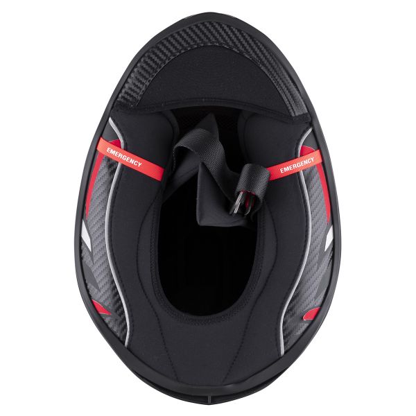 Interior casco Scorpion Interior Completo Exo R1 Carbon Air Black