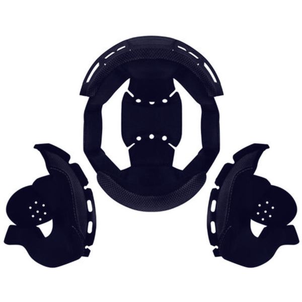 Interior casco LS2 Juego de liners completo Blue Fast II MX708