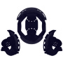 Interior casco LS2 Juego de liners completo Blue Fast II MX708