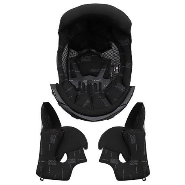 Interior casco LS2 Juego de forro completo ECE 22.06 Storm FF800 Interior casco LS2 Juego de forro completo ECE 22.06 Storm FF800