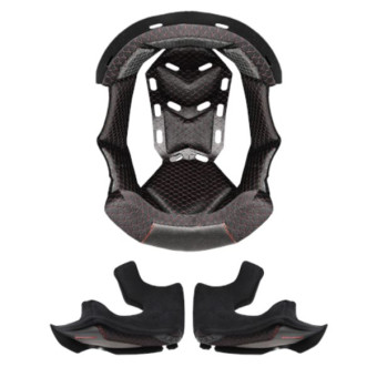 Interior casco LS2 Explorer MX701 Juego completo de forros de carbono Interior casco LS2 Explorer MX701 Juego completo de forros de carbono