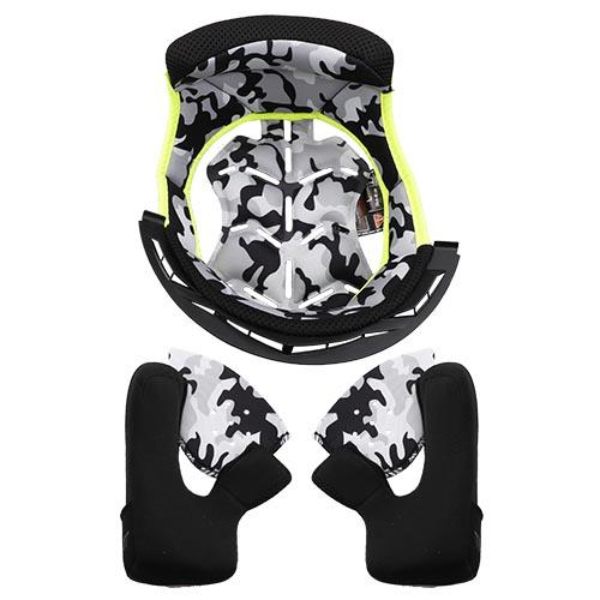 Interior casco LS2 Juego completo de forro negro Fast Evo MX437 junior Interior casco LS2 Juego completo de forro negro Fast Evo MX437 junior