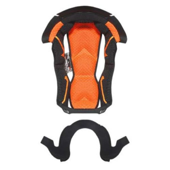 Interior casco LS2 Juego completo de liners naranja X-Force MX703 Interior casco LS2 Juego completo de liners naranja X-Force MX703