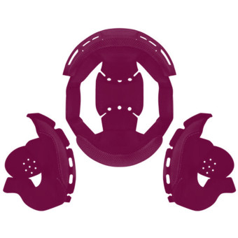 Interior casco LS2 Juego completo de liners Rose Fast II MX708 Interior casco LS2 Juego completo de liners Rose Fast II MX708