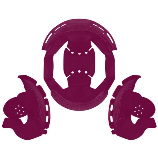 Interior casco LS2 Juego completo de liners Rose Fast II MX708