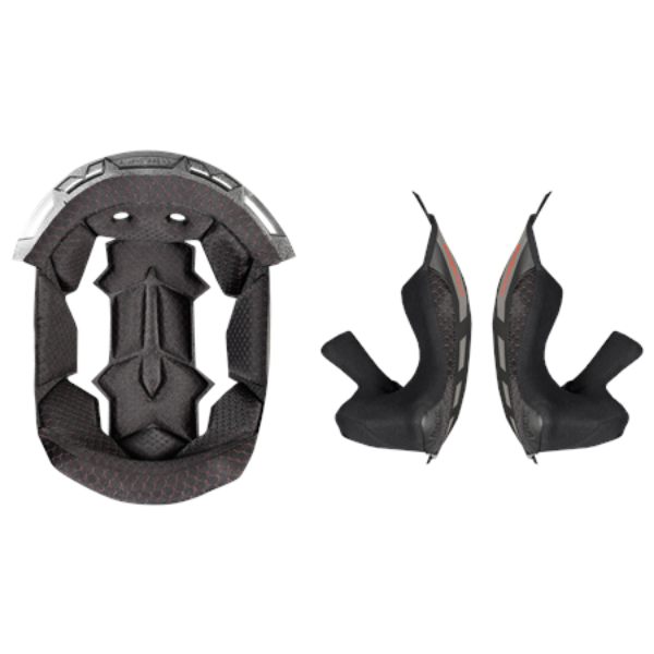 Interior casco LS2 Juego completo de camisas Thunder FF805 ECE 22.06 Interior casco LS2 Juego completo de camisas Thunder FF805 ECE 22.06