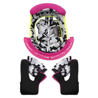 Interior casco LS2 Juego completo de liner violeta Fast Evo MX437 Interior casco LS2 Juego completo de liner violeta Fast Evo MX437