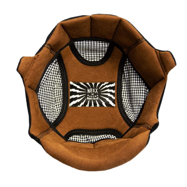 Interior casco Nexx Acolchado superior X.G30 Black Camel Interior casco Nexx Acolchado superior X.G30 Black Camel