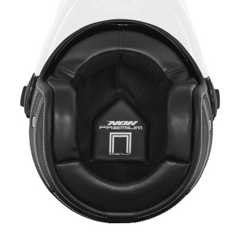 Interior casco NOX Juego completo de forro Heritage negro 22.06 Interior casco NOX Juego completo de forro Heritage negro 22.06
