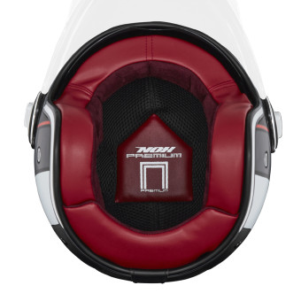 Interior casco NOX Juego completo de forro Heritage rojo 22.06 Interior casco NOX Juego completo de forro Heritage rojo 22.06