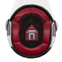 Interior casco NOX Juego completo de forro Heritage rojo 22.06