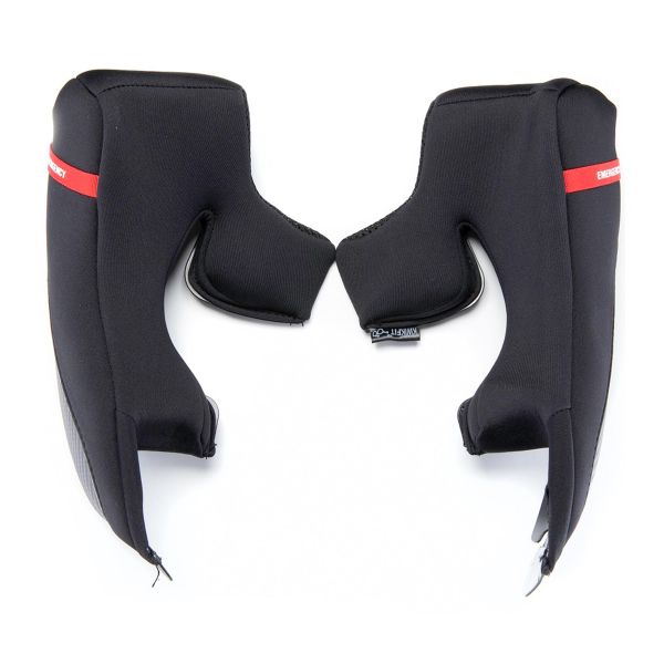 Interior casco Scorpion Par de carrilleras EXO-HX1 Carbon Gold