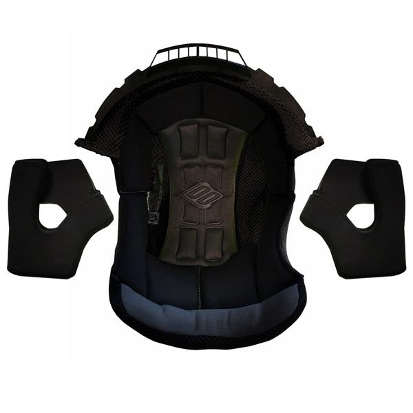 Interior casco SHOT Juego completo liner negro Furious 22.05 Interior casco SHOT Juego completo liner negro Furious 22.05