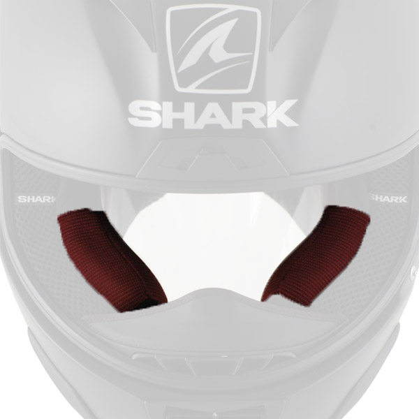 Interior casco Shark Par de Mejillas Race-R - Race-R Pro Rojo Interior casco Shark Par de Mejillas Race-R - Race-R Pro Rojo